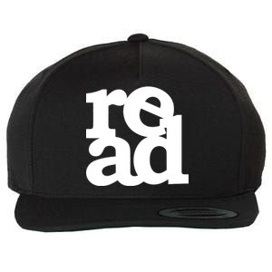 Read Logo Wool Snapback Cap