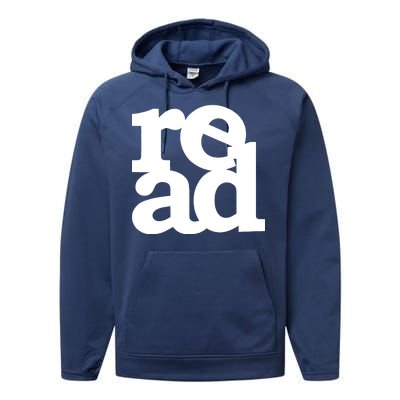 Read Logo Performance Fleece Hoodie