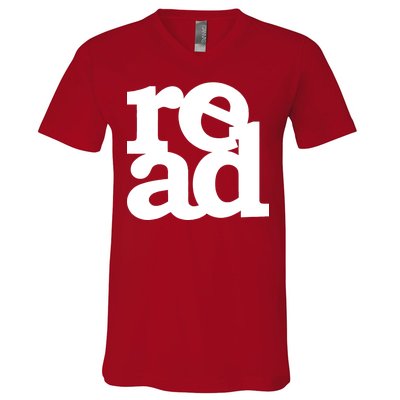 Read Logo V-Neck T-Shirt