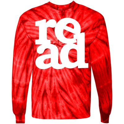 Read Logo Tie-Dye Long Sleeve Shirt