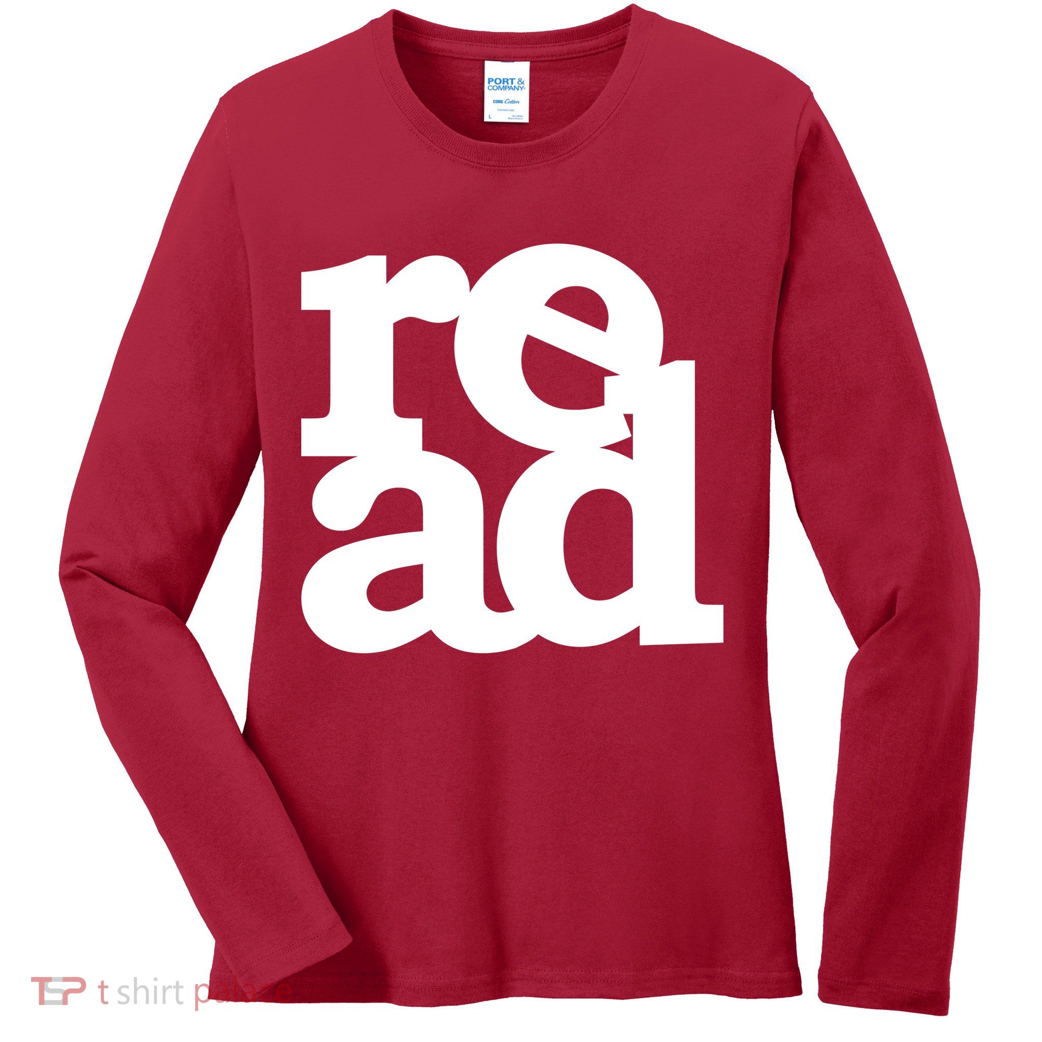 Read Logo Ladies Long Sleeve Shirt