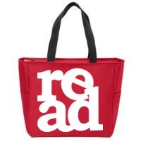 Read Logo Zip Tote Bag