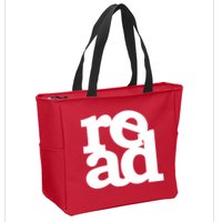 Read Logo Zip Tote Bag