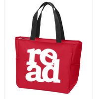 Read Logo Zip Tote Bag