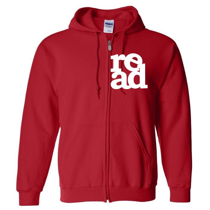 Read Logo Full Zip Hoodie