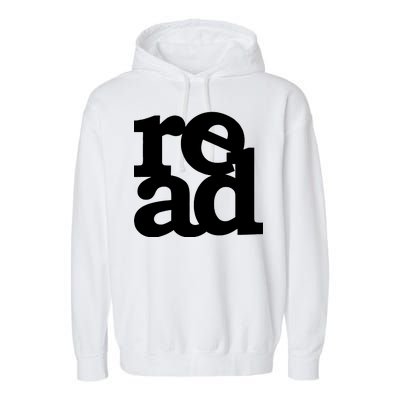 Read Logo Garment-Dyed Fleece Hoodie