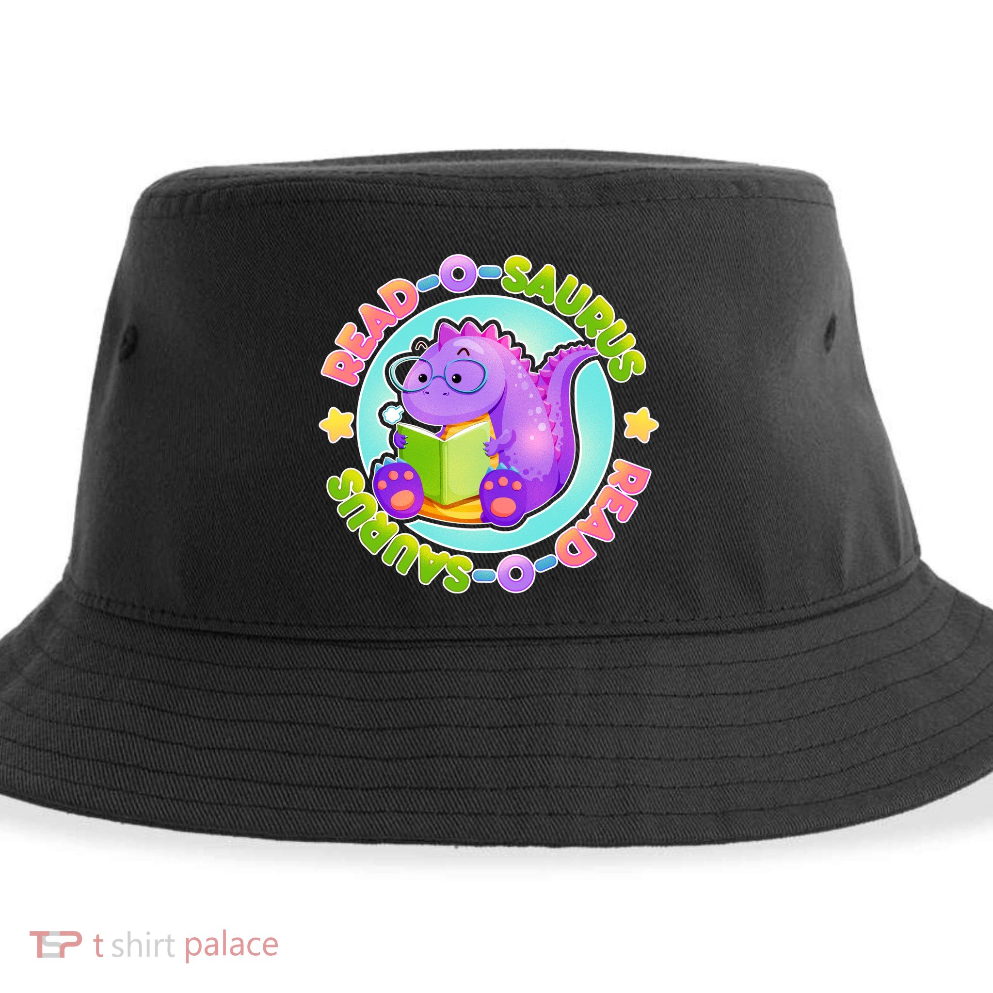 Read-O-Saurus Sustainable Bucket Hat
