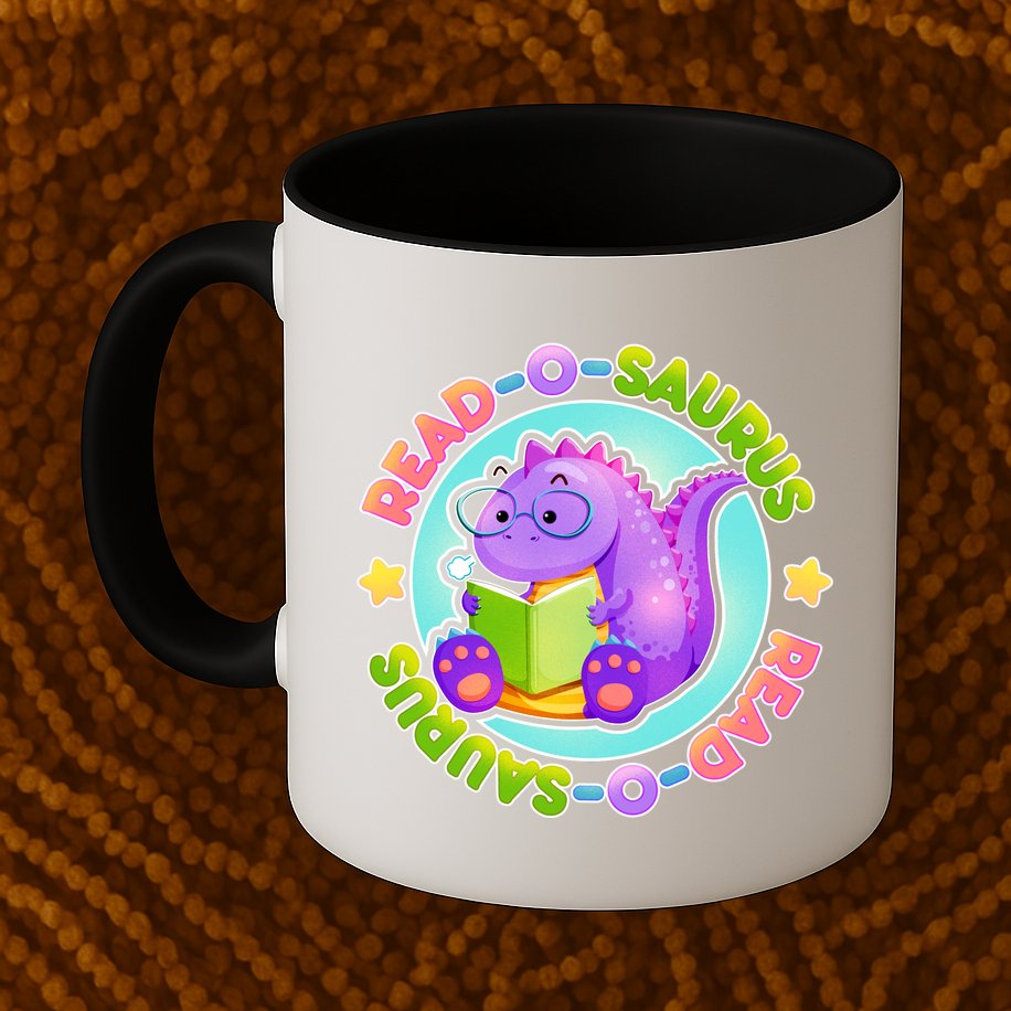 Read-O-Saurus Mug