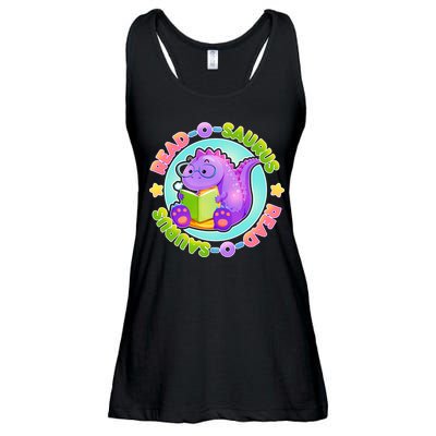 Read-O-Saurus Ladies Essential Flowy Tank