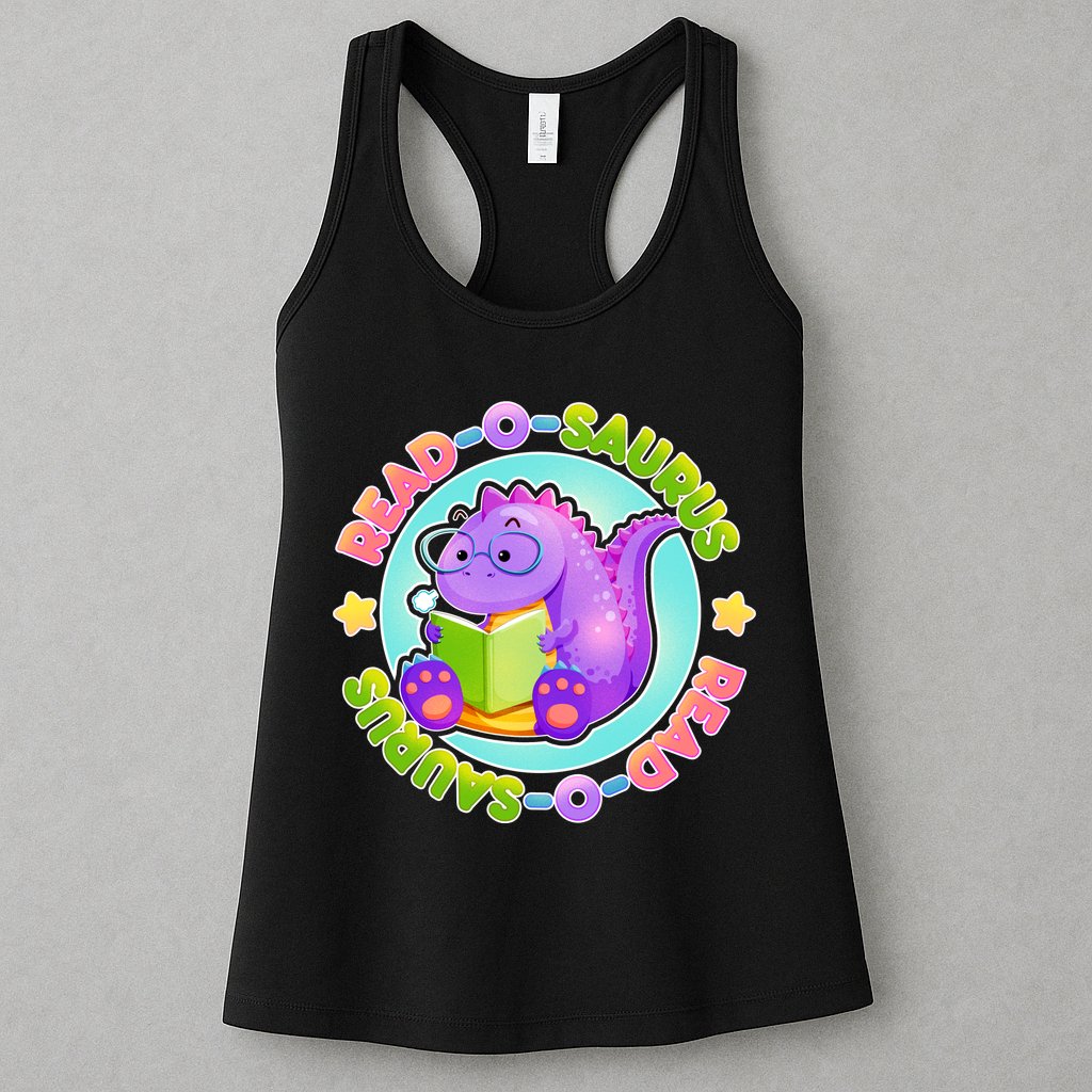 Read-O-Saurus Womens Tank Top