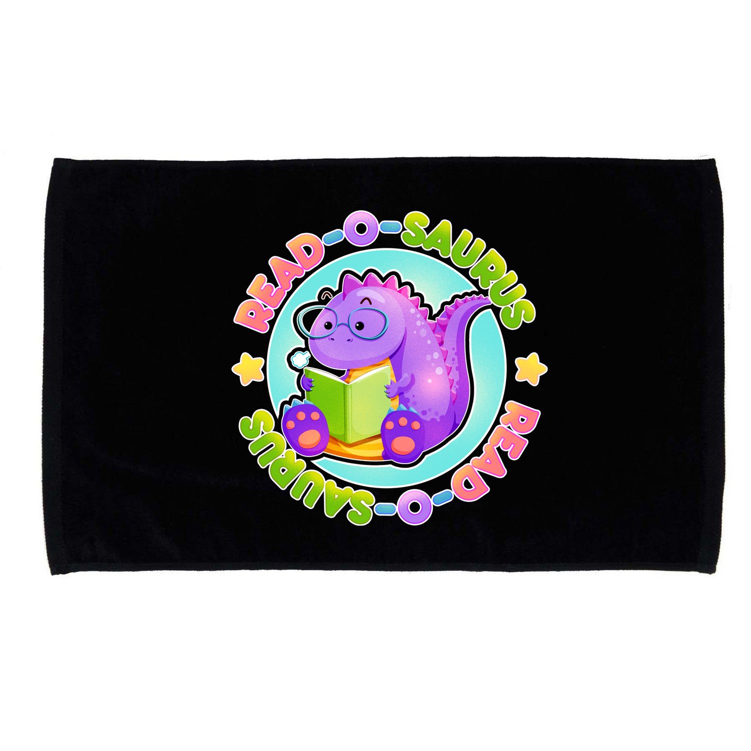 Read-O-Saurus Microfiber Hand Towel