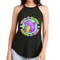 Read-O-Saurus Women's Perfect Tri Rocker Tank