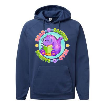 Read-O-Saurus Performance Fleece Hoodie