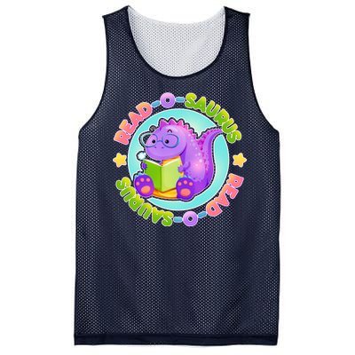 Read-O-Saurus Mesh Reversible Basketball Jersey Tank