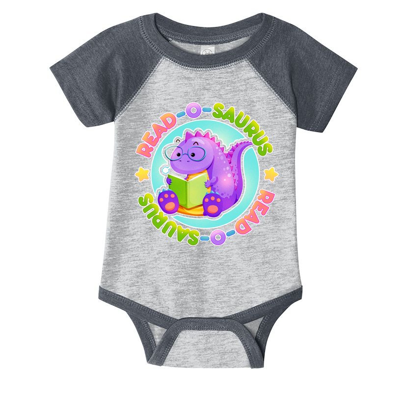 Read-O-Saurus Infant Baby Jersey Bodysuit