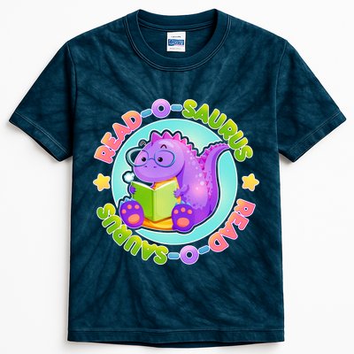 Read-O-Saurus Kids Tie-Dye T-Shirt