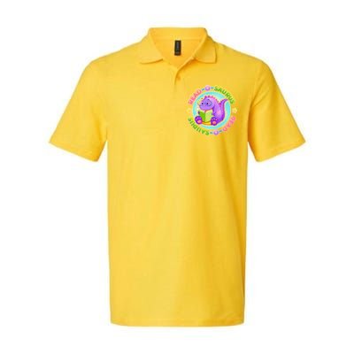 Read-O-Saurus Softstyle Adult Sport Polo