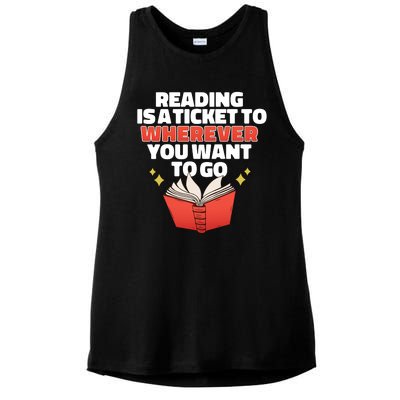 Reading Imagination Ladies PosiCharge Tri-Blend Wicking Tank