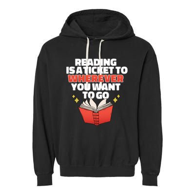Reading Imagination Garment-Dyed Fleece Hoodie