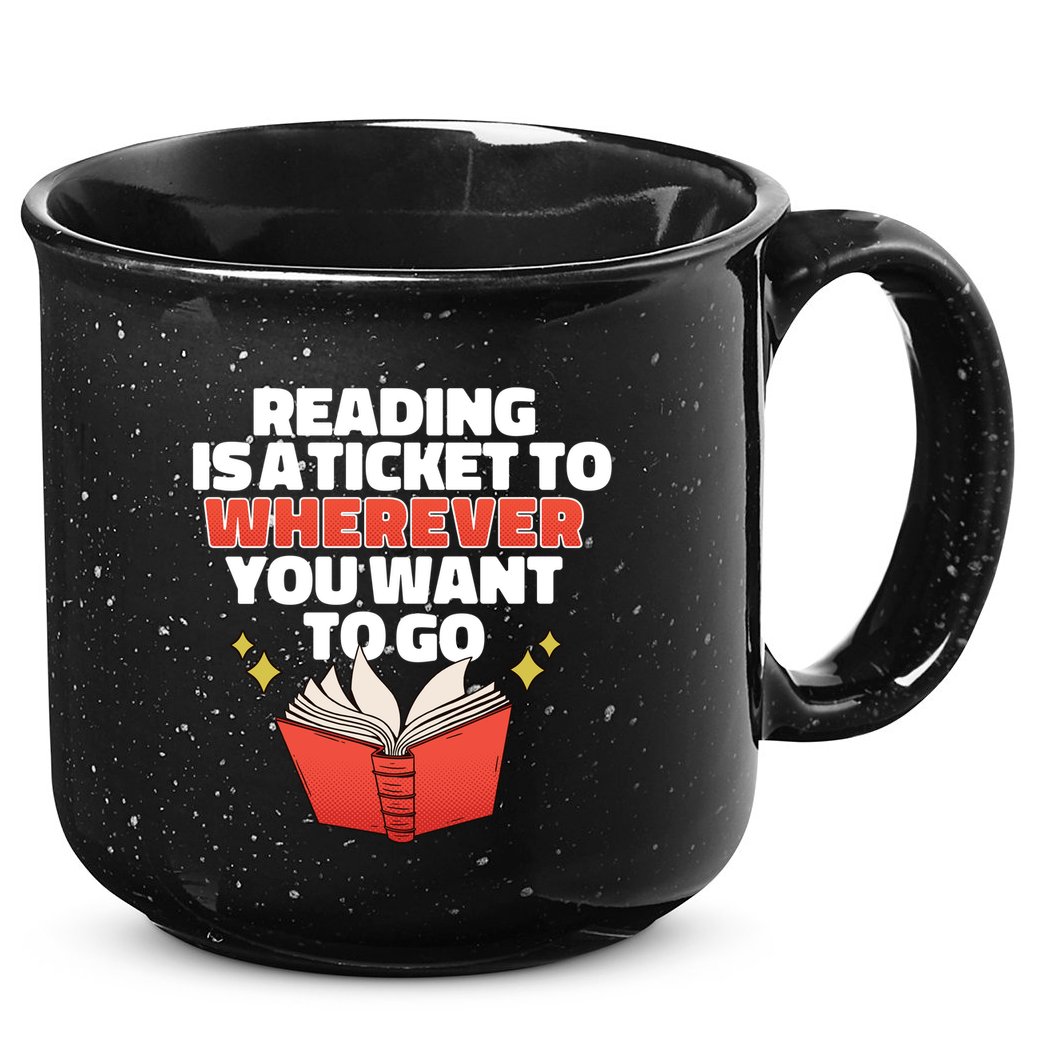 Reading Imagination 15oz Campfire Ceramic Mug