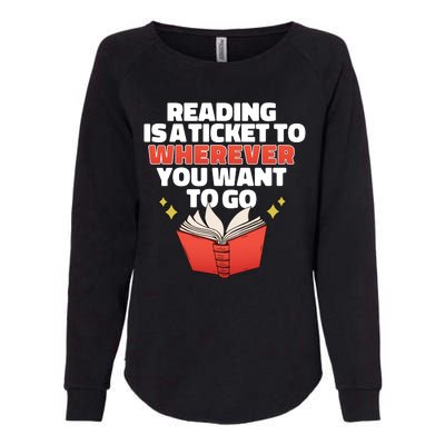 Reading Imagination Womens California Wash Sweatshirt