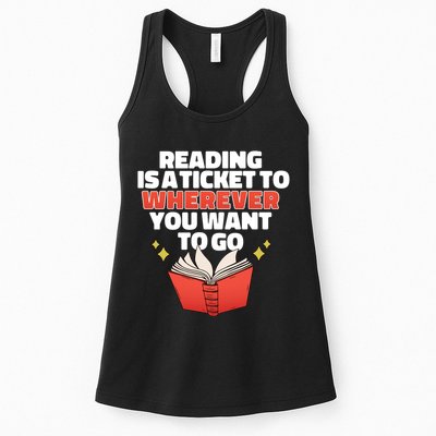 Reading Imagination Womens Tank Top