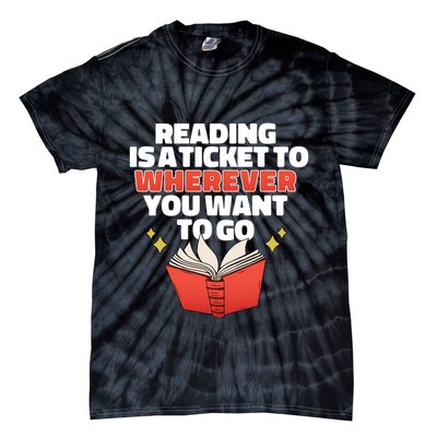 Reading Imagination Tie-Dye T-Shirt