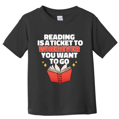 Reading Imagination Toddler T-Shirt