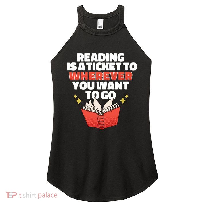 Reading Imagination Women's Perfect Tri Rocker Tank