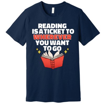 Reading Imagination Premium T-Shirt