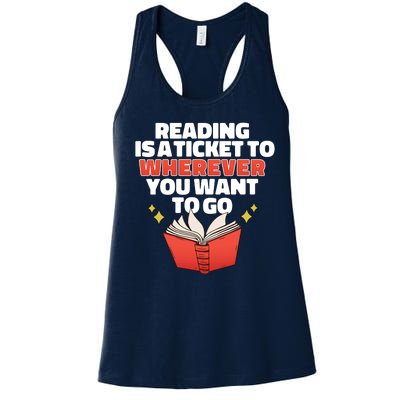 Reading Imagination Women's Racerback Tank