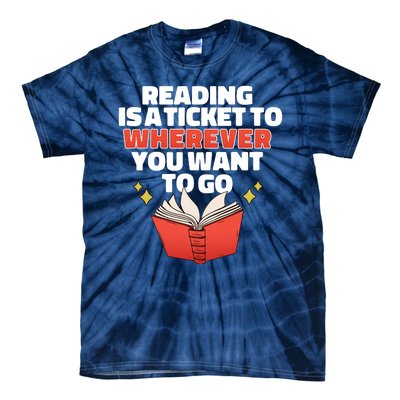 Reading Imagination Tie-Dye T-Shirt