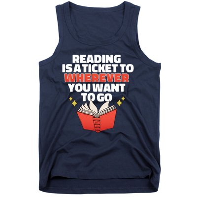 Reading Imagination Tank Top