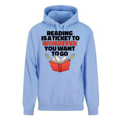 Reading Imagination Unisex Surf Hoodie