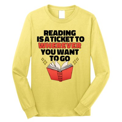Reading Imagination Long Sleeve Shirt