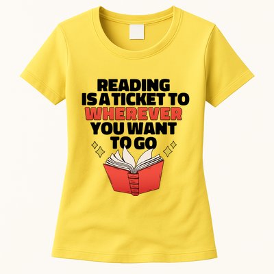 Reading Imagination Womens T-Shirt