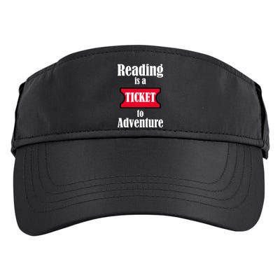 Reading Is An Adventure Adult Drive Performance Visor