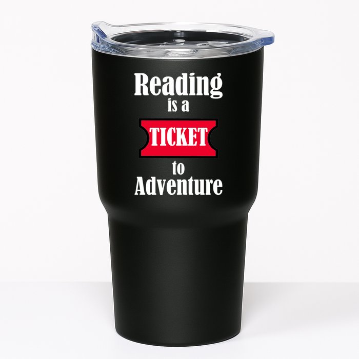Reading Is An Adventure Tumbler