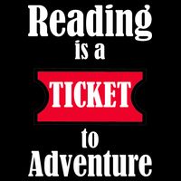 Reading Is An Adventure Cropped Pullover Crew