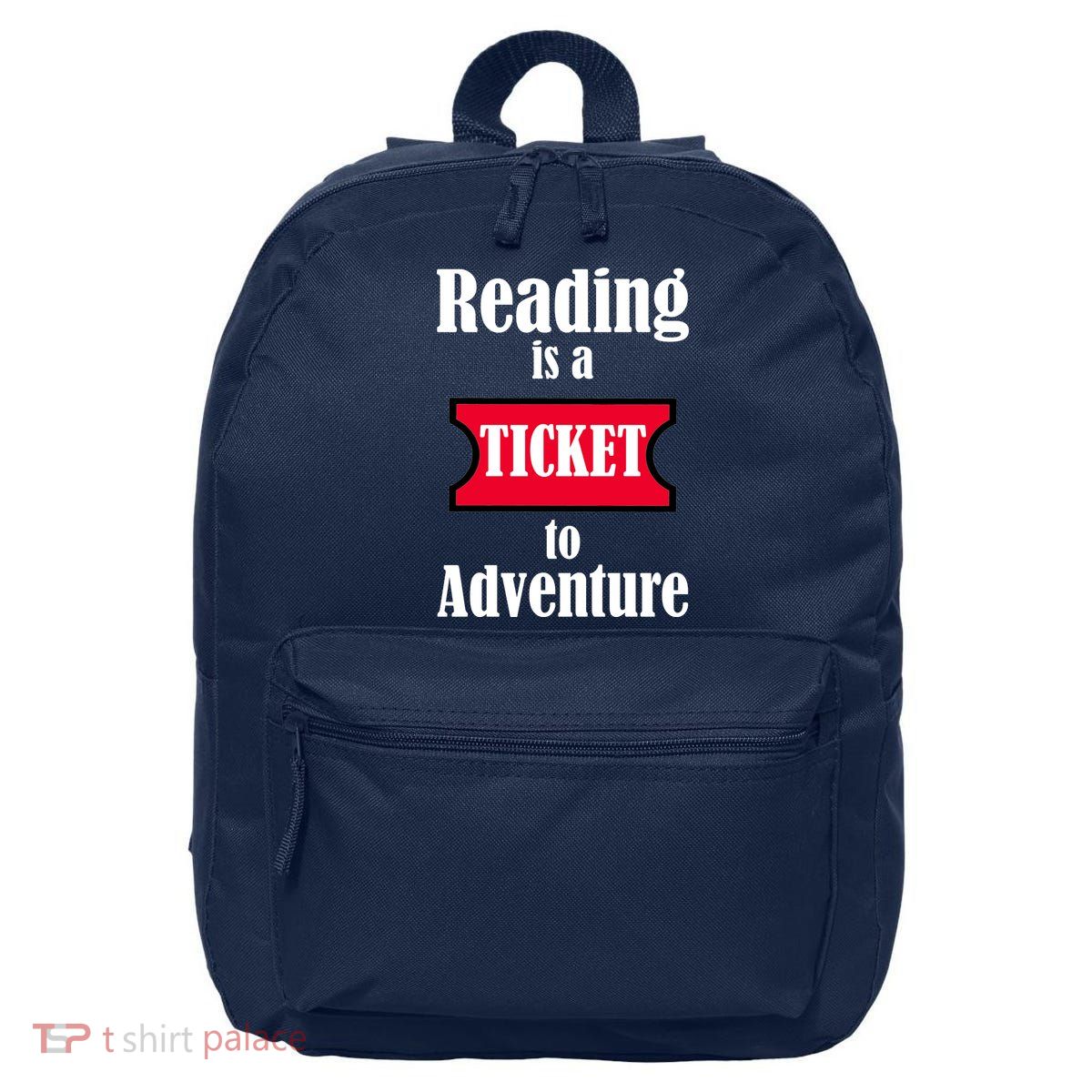 Reading Is An Adventure 16 in Basic Backpack