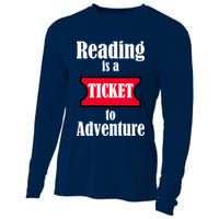 Reading Is An Adventure Cooling Performance Long Sleeve Crew