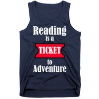 Reading Is An Adventure Tank Top