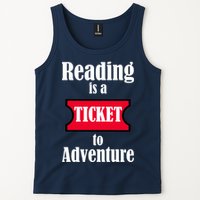 Reading Is An Adventure Tank Top