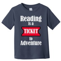 Reading Is An Adventure Toddler T-Shirt
