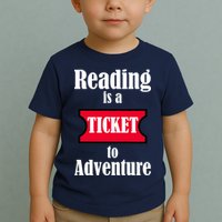 Reading Is An Adventure Toddler T-Shirt