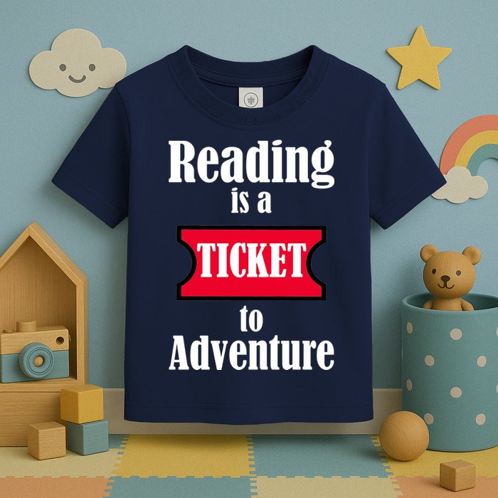 Reading Is An Adventure Toddler T-Shirt