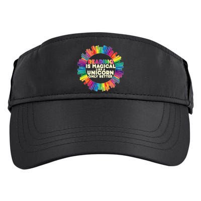 Reading Is Magical Like A Unicorn Only Better Adult Drive Performance Visor
