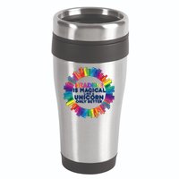 Reading Is Magical Like A Unicorn Only Better 16oz Travel Tumbler