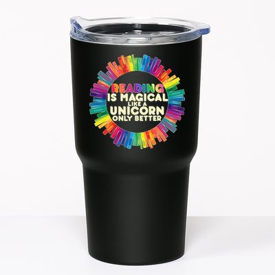 Reading Is Magical Like A Unicorn Only Better Tumbler