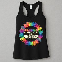 Reading Is Magical Like A Unicorn Only Better Womens Tank Top